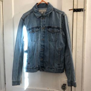 Calvin Klein Light Wash Jean Jacket Mens Medium